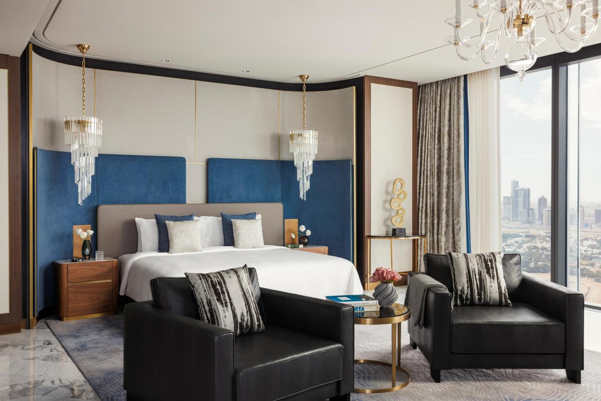 Hotel One&Only One Za'Abeel Dubaj Zewnętrze zdjęcie A bedroom at The St. Regis Mumbai
